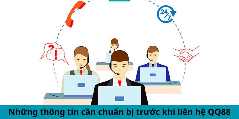 Những thông tin cần chuẩn bị trước khi liên hệ QQ88